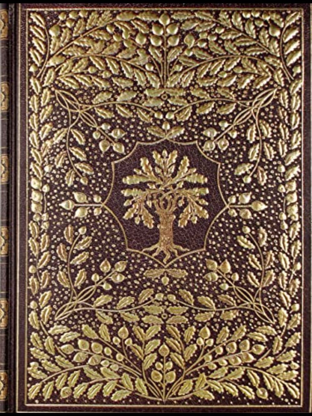 Tree of Life Hardcover Journal Gold-Gilded Page Edges 120 gsm
